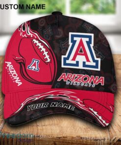 Arizona Wildcats 3D Cap And Hat Summer Beach For Fans All Over Print Custom Name - Arizona Wildcats Hat And Cap Full Print_1