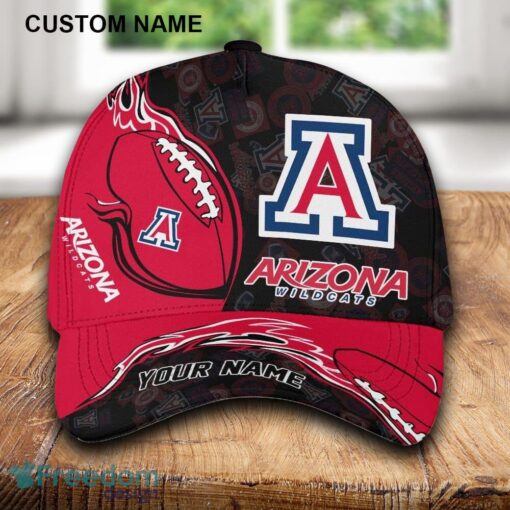 Arizona Wildcats 3D Cap And Hat Summer Beach For Fans All Over Print Custom Name - Arizona Wildcats Hat And Cap Full Print_1