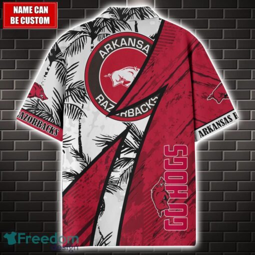 Arkansas Razorbacks 3D Hawaii Shirt Custom Name Limited Edition Product Photo 2