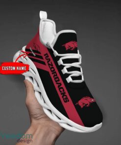 Arkansas Razorbacks Custom Name Personalize Max Soul Shoes Sport Sneakers Sport Gift Ideas