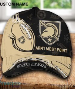 Army Black Knights 3D Cap And Hat Summer Beach For Fans All Over Print Custom Name - Army Black Knights Hat And Cap Full Print_1