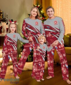 Atlanta Hawks Logo Team Family Pajamas Set