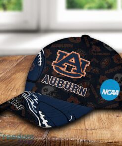 Auburn Tigers 3D Cap And Hat Summer Beach For Fans All Over Print Custom Name - Auburn Tigers Hat And Cap Full Print_3