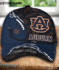 Auburn Tigers 3D Cap And Hat Summer Beach For Fans All Over Print Custom Name - Auburn Tigers Hat And Cap Full Print_1