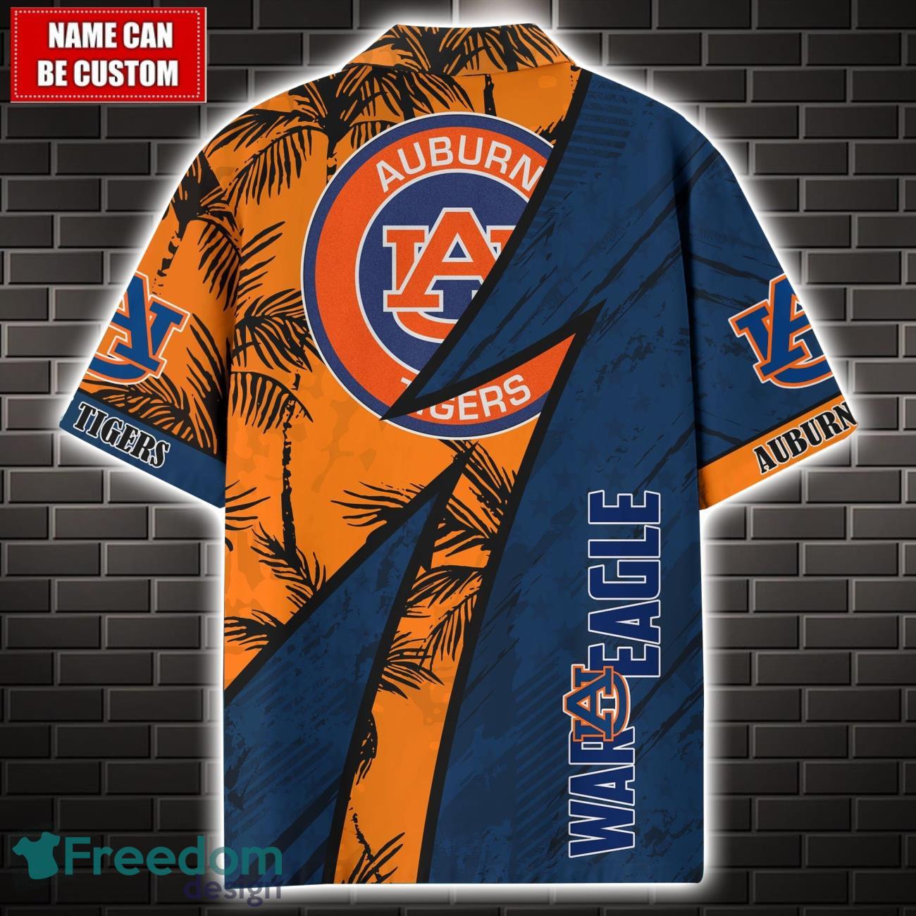 Auburn Tigers 3D Hawaii Shirt Custom Name Limited Edition image Auburn Tigers 3D Hawaii Shirt Custom Name Limited Edition Product Photo 2