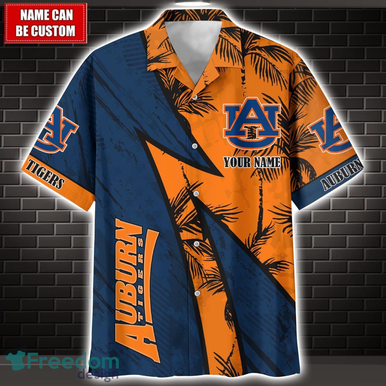 Auburn Tigers 3D Hawaii Shirt Custom Name Limited Edition image Auburn Tigers 3D Hawaii Shirt Custom Name Limited Edition Product Photo 1