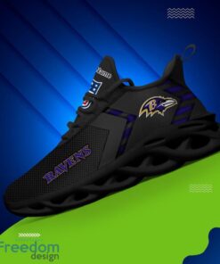 Baltimore Ravens NFL Max Soul Shoes Sneakers For Men And Women Personalized Name Product Photo 2