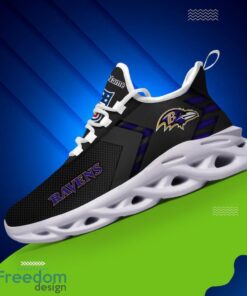 Baltimore Ravens NFL Max Soul Shoes Sneakers For Men And Women Personalized Name Product Photo 3