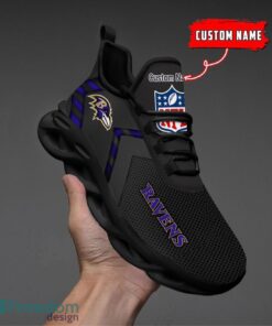 Baltimore Ravens NFL Max Soul Shoes Sneakers For Men And Women Personalized Name