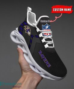 Baltimore Ravens NFL Max Soul Shoes Sneakers For Men And Women Personalized Name Product Photo 4