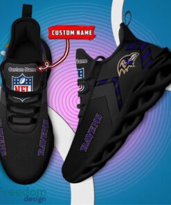 Baltimore Ravens NFL Max Soul Shoes Sneakers For Men And Women Personalized Name Product Photo 5