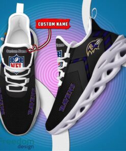 Baltimore Ravens NFL Max Soul Shoes Sneakers For Men And Women Personalized Name Product Photo 6