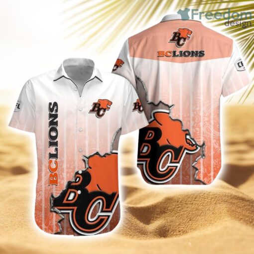 Bc Lions Soft Hawaiian Shirt Trending New Product Photo 1