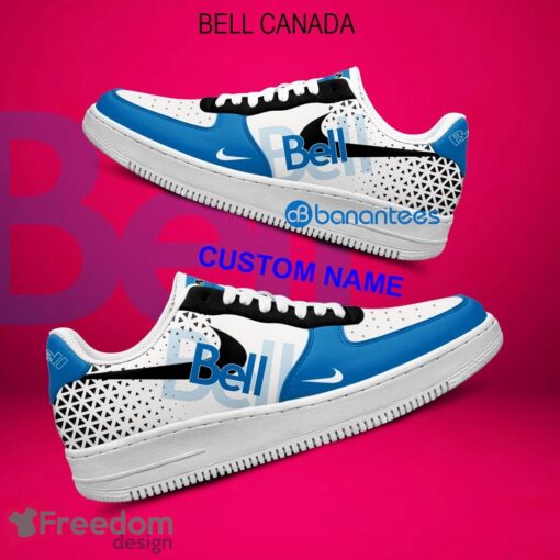 Bell Canada Air Force 1 Shoes Brand For Fans Gift AF1 Sneaker Custom Name - Bell Canada Air Force 1 Shoes Style 2