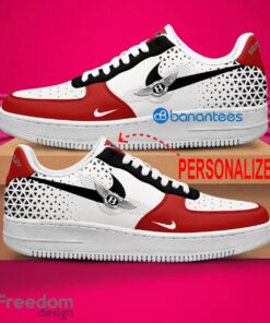 Bentley Car Racing Air Force 1 Shoes Brand Gift Sneakers Fans AF1 Sneaker Custom Name - Bentley Car Racing Air Force 1 Shoes Style 1