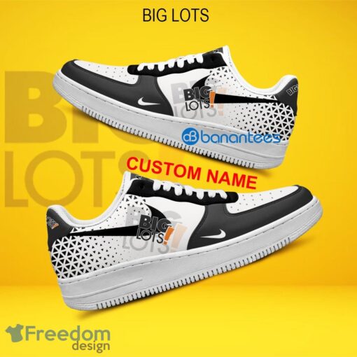 BIG LOTS Air Force 1 Shoes Brand AOP For Men Women AF1 Sneaker Custom Name - BIG LOTS Air Force 1 Shoes Style 2