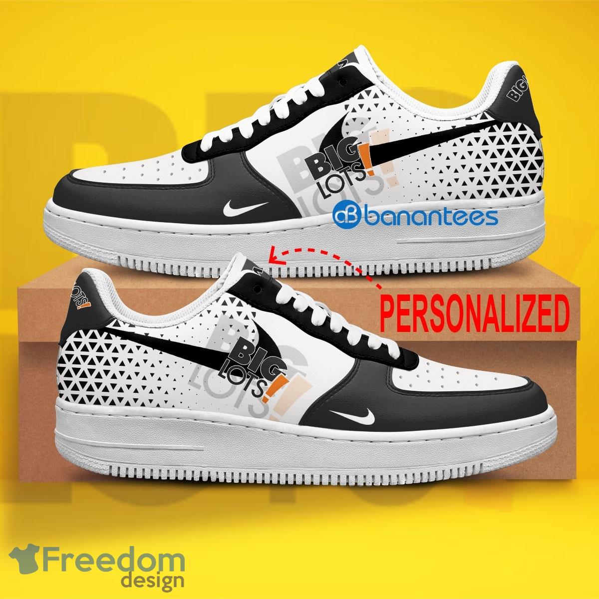 BIG LOTS Air Force 1 Shoes Brand AOP For Men Women AF1 Sneaker Custom Name - BIG LOTS Air Force 1 Shoes Style 1