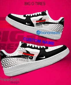 Big O Tires Air Force 1 Shoes Brand For Big Fans AF1 Sneaker Custom Name - Big O Tires Air Force 1 Shoes Style 2