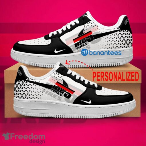 Big O Tires Air Force 1 Shoes Brand For Big Fans AF1 Sneaker Custom Name - Big O Tires Air Force 1 Shoes Style 1