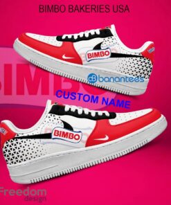 Bimbo Bakeries Usa Air Force 1 Shoes Brand Full Print AF1 Sneaker Custom Name - Bimbo Bakeries Usa Air Force 1 Shoes Style 2