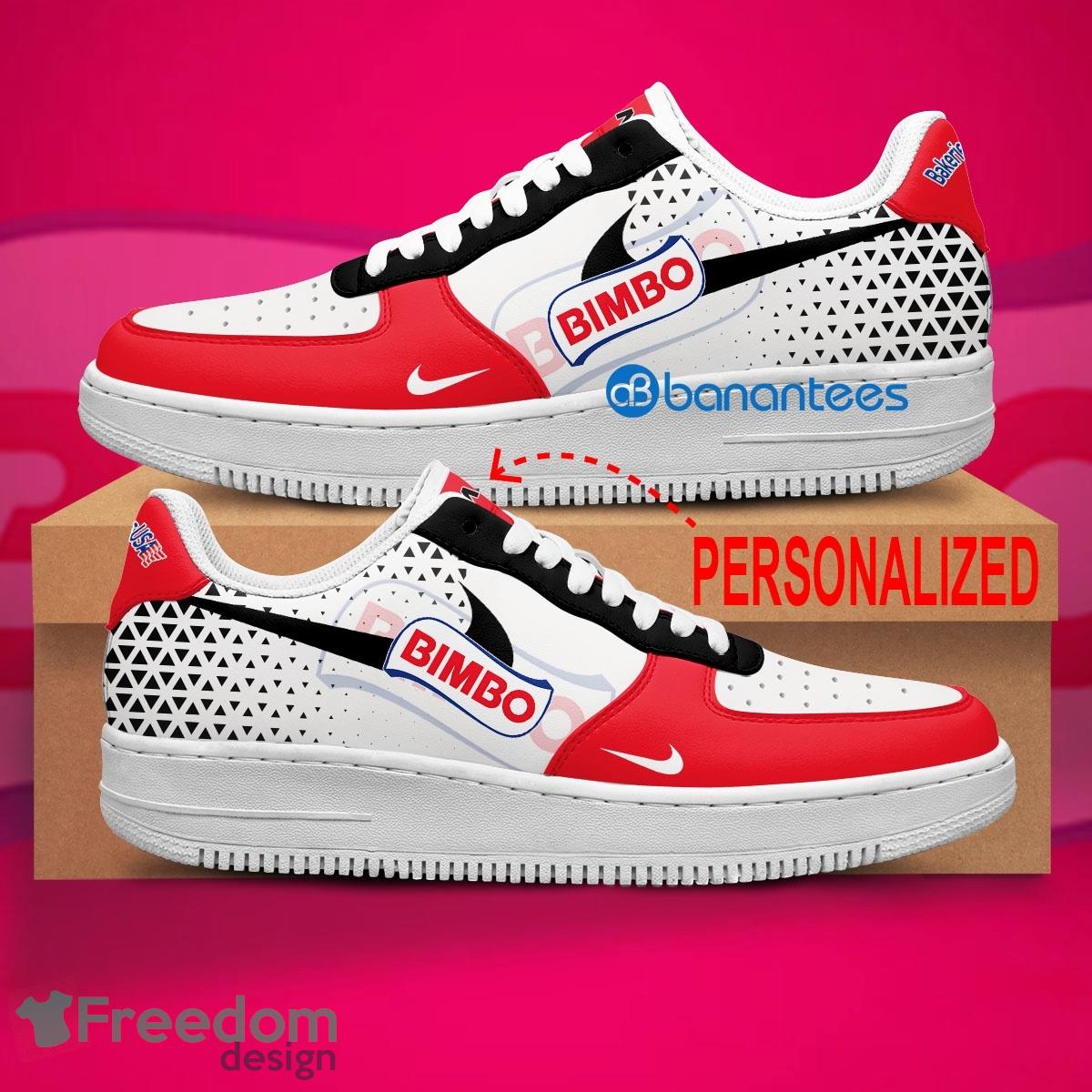 Bimbo Bakeries Usa Air Force 1 Shoes Brand Full Print AF1 Sneaker Custom Name - Bimbo Bakeries Usa Air Force 1 Shoes Style 1