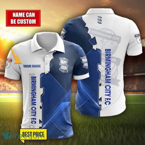 Birmingham City F.C Personalized Name 3D Polo Shirt Product Photo 1