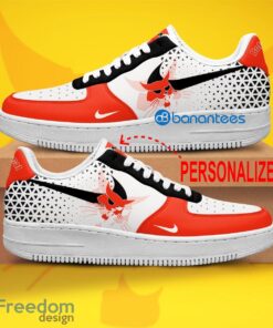 Bobcat Tractor Air Force 1 Shoes Brand All Over Print AF1 Sneaker Custom Name - Bobcat Tractor Air Force 1 Shoes Style 1