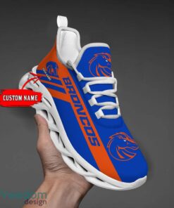 Boise State Broncos Custom Name Personalize Max Soul Shoes Sport Sneakers Sport Gift Ideas