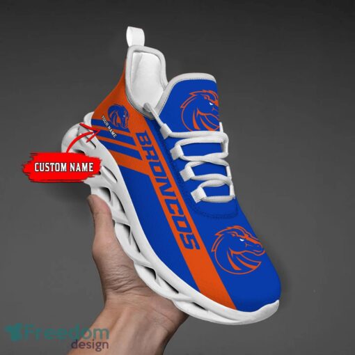 Boise State Broncos Custom Name Personalize Max Soul Shoes Sport Sneakers Sport Gift Ideas Product Photo 1