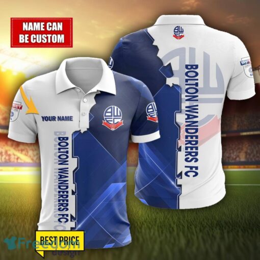 Bolton Wanderers Personalized Name 3D Polo Shirt Product Photo 1