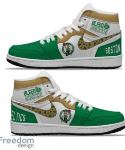 Boston Celtics Air Jordan Hightop Sneakers Shoes For Men And Women AJ1 Sneakers