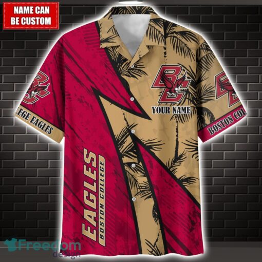 Boston College Eagles 3D Hawaii Shirt Custom Name Limited Edition Product Photo 1