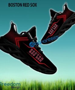 Boston Red Sox Chunky Sneaker Distinctive Gift Max Soul Shoes New For Fans - MLB Boston Red Sox Max Soul Sneakers Style 2