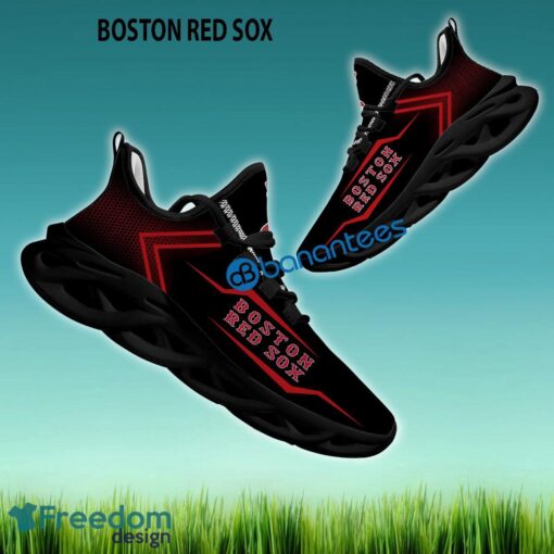 Boston Red Sox Chunky Sneaker Distinctive Gift Max Soul Shoes New For Fans - MLB Boston Red Sox Max Soul Sneakers Style 2