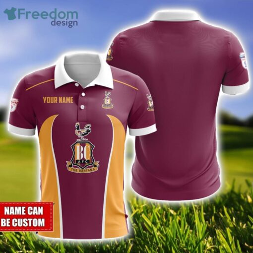 Bradford City Polo Shirt Golf Lover Gift Ideas Custom Name Gift Product Photo 1