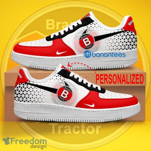 Branson Tractor Air Force 1 Shoes Brand For Big Fans AF1 Sneaker Custom Name - Branson Tractor Air Force 1 Shoes Style 1