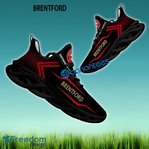 Brentford Running Sneaker Artistry Gift Max Soul Shoes New For Fans - EPL Brentford Max Soul Sneakers Style 2