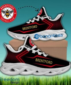 Brentford Running Sneaker Artistry Gift Max Soul Shoes New For Fans - EPL Brentford Max Soul Sneakers Style 1