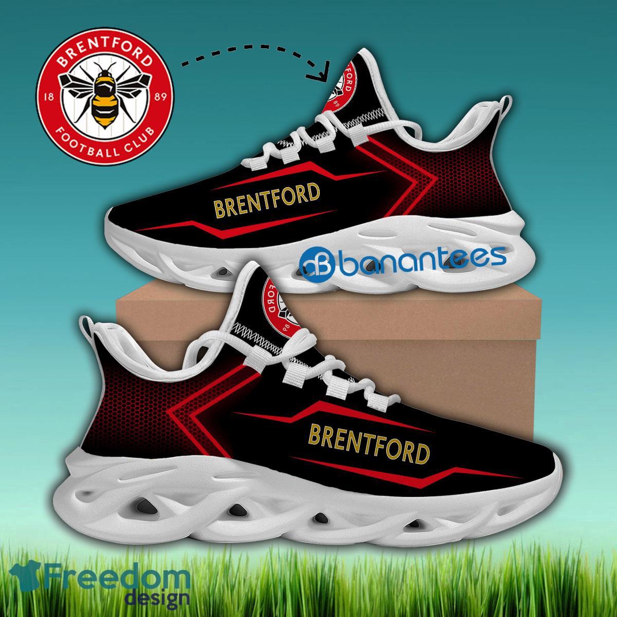 Brentford Running Sneaker Artistry Gift Max Soul Shoes New For Fans - EPL Brentford Max Soul Sneakers Style 1