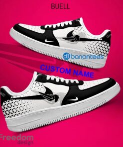 Buell Motorcycle Air Force 1 Shoes Brand For Fans Sneakers Gift AF1 Sneaker Custom Name - Buell Motorcycle Air Force 1 Shoes Style 2