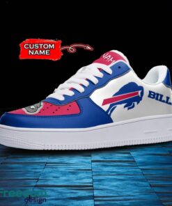 Buffalo Bills NFL AF1 Personalized Name Sneakers Air Force Shoes For Fans Product Photo 2