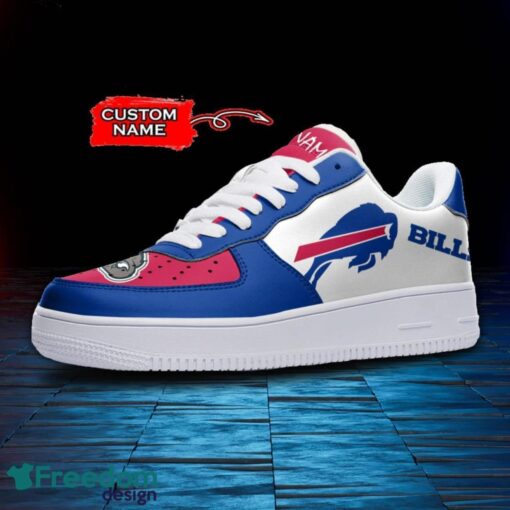 Buffalo Bills NFL AF1 Personalized Name Sneakers Air Force Shoes For Fans Product Photo 2