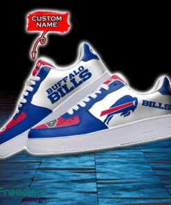 Buffalo Bills NFL AF1 Personalized Name Sneakers Air Force Shoes For Fans Product Photo 3