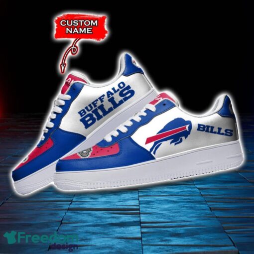 Buffalo Bills NFL AF1 Personalized Name Sneakers Air Force Shoes For Fans Product Photo 3