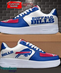 Buffalo Bills NFL AF1 Personalized Name Sneakers Air Force Shoes For Fans