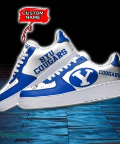 BYU Cougars NCAA AF1 Personalized Name Sneakers Air Force Shoes For Fans Product Photo 3