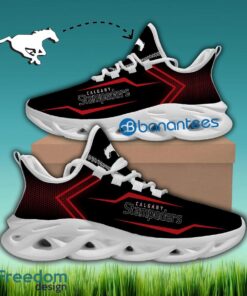 Calgary Stampeders Sport Sneaker Embody Gift Max Soul Shoes New For Fans - CFL Calgary Stampeders Max Soul Sneakers Style 1