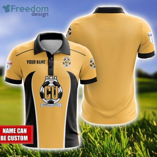 Cambridge United F.C Polo Shirt Golf Lover Gift Ideas Custom Name Gift Product Photo 1