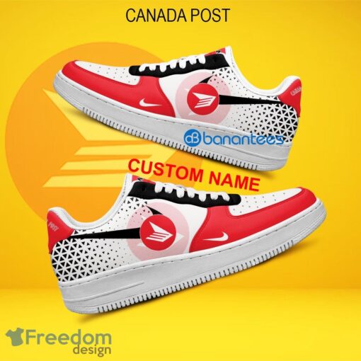 Canada Post Air Force 1 Shoes Brand For Men Women AF1 Sneaker Custom Name - Canada Post Air Force 1 Shoes Style 2