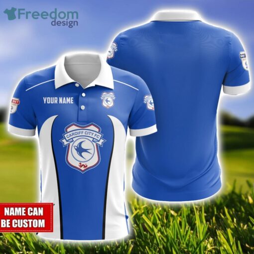 Cardiff City F.C Polo Shirt Golf Lover Gift Ideas Custom Name Gift Product Photo 1